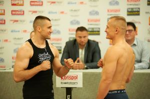 Oficjalne ważenie przed Underground Boxing Show VII w Wieliczce