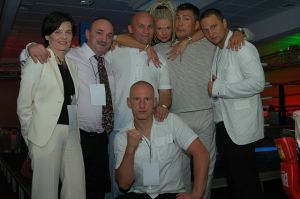 Pierwsza Gala Boksu Zawodowego dla firm - u Pietrzaków - 20.07.2007